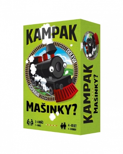 Levně Kampak, mašinky - trénink levé a pravé strany