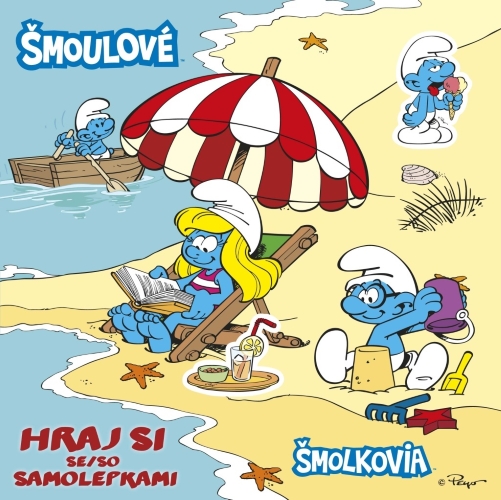 Levně Šmoulové - Hraj si se samolepkami