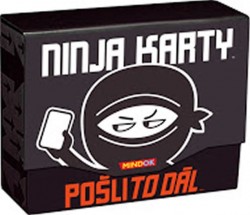 Levně Ninja karty: Pošli to dál