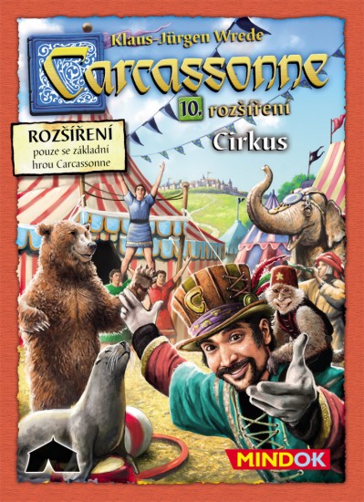 Levně Carcassonne rozšíření 10: Cirkus a akrobaté