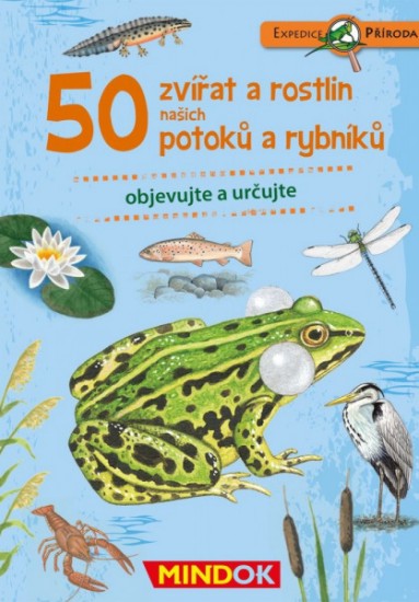 Levně 50 zvířat a rostlin našich potoků a rybníků