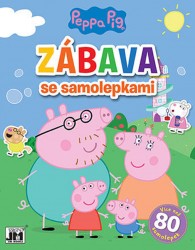 Levně Zábava se samolepkami - Prasátko Peppa