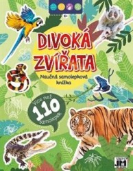 Levně Naučná samolepková knížka - Divoká zvířata