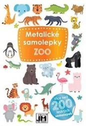Levně Metalické samolepky - ZOO