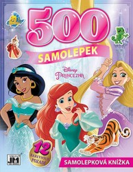 Levně Samolepková knížka 500 - Disney- Princezny