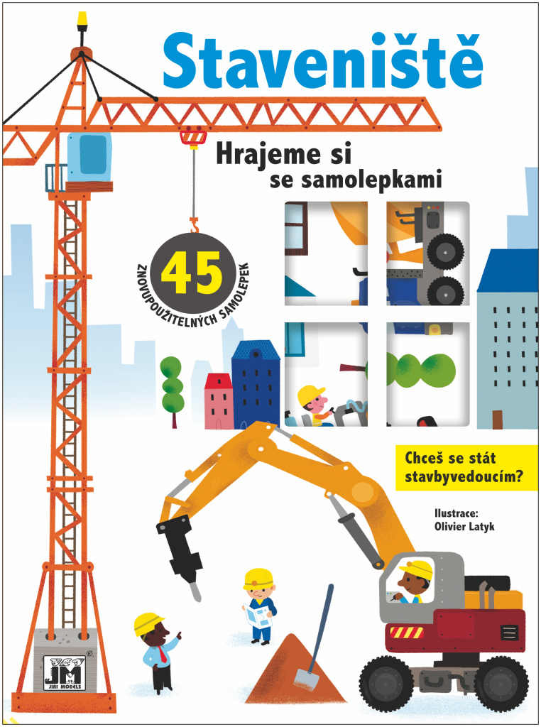 Levně Hrajeme si se samolepkami - Staveniště