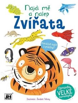Levně Najdi mě a nalep - Zvířata