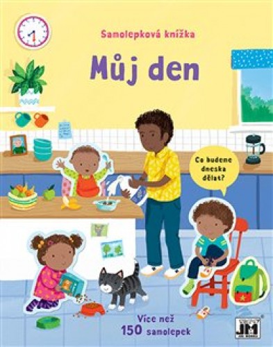 Levně Samolepková knížka Můj den
