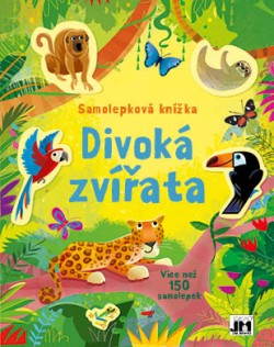 Levně Samolepková knížka Divoká zvířata