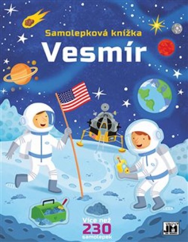 Levně Samolepková knížka Vesmír