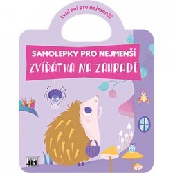 Levně Samolepky pro nejmenší - Zvířátka na zahradě
