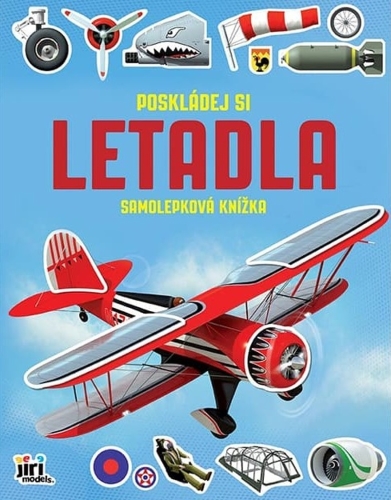 Levně Poskládej si Letadla - Samolepková knížka