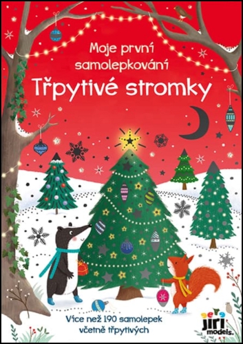 Levně Třpytivé stromky - Moje první samolepkování