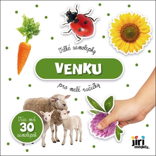 Levně Venku - Velké samolepky pro malé ručičky