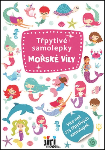Levně Mořské víly - Třpytivé samolepky
