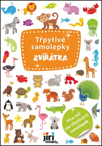 Levně Zvířátka - Třpytivé samolepky