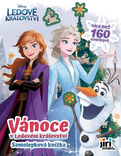 Levně Samolepková knížka - Vánoce v Ledovém království