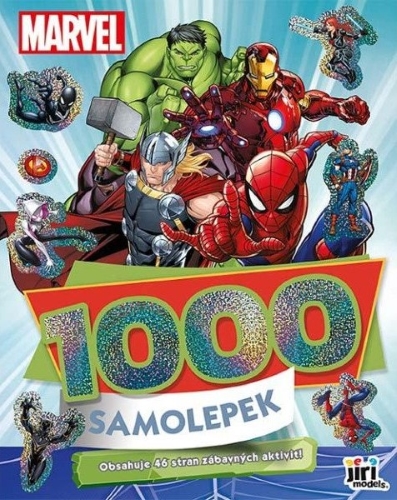 Levně Marvel - 1000 samolepek s aktivitami