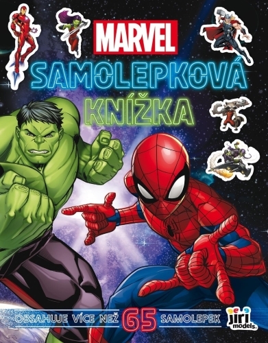 Levně Samolepková knížka - Marvel