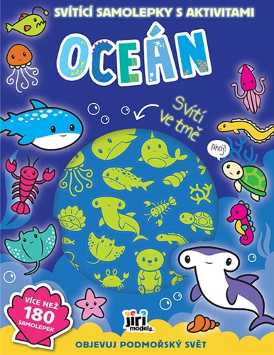 Levně Svítící samolepky s aktivitami - Oceán