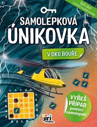 Levně V oku bouře - Samolepková únikovka