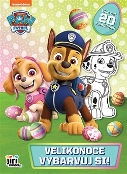 Levně Tlapková patrola - Velikonoce - Vybarvuj si!