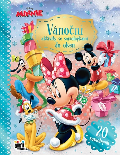 Levně Vánoční aktivity se samolepkami do oken - Minnie
