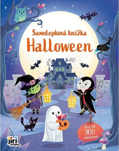 Levně Samolepková knížka - Halloween