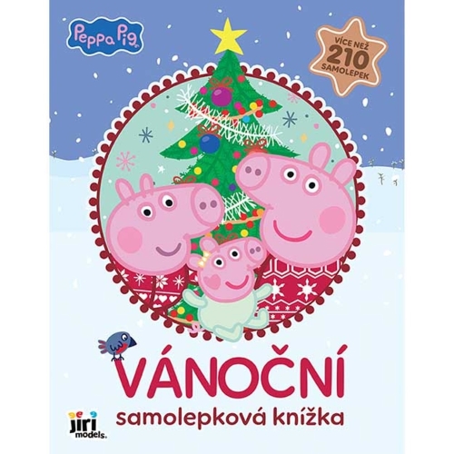 Levně Vánoční samolepková knížka Prasátko Peppa
