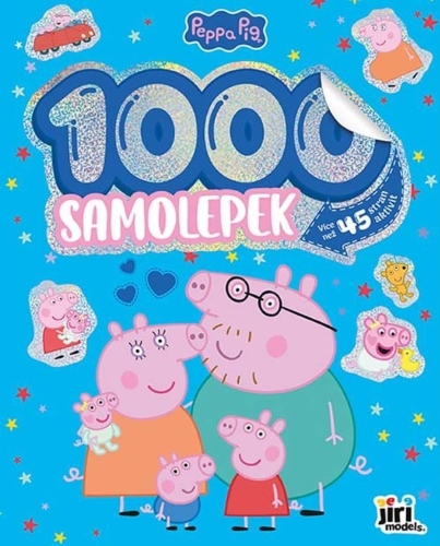 Levně Prasátko Peppa - 1000 samolepek s aktivitami