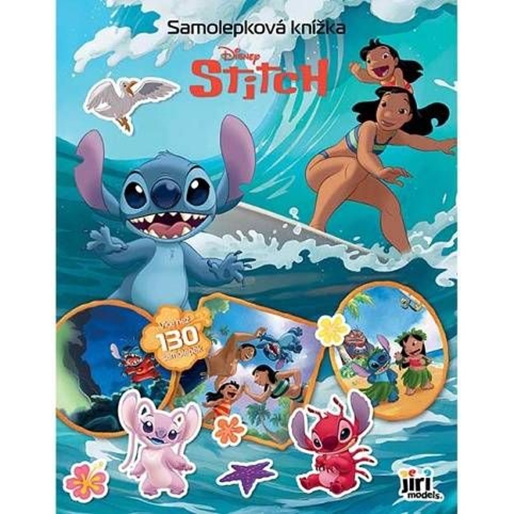 Levně Samolepková knížka Lilo & Stitch
