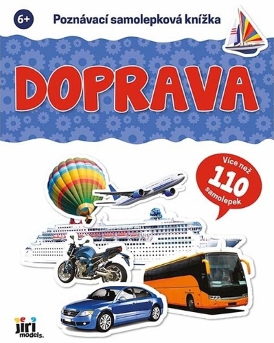 Levně Poznávací samolepková knížka - Doprava