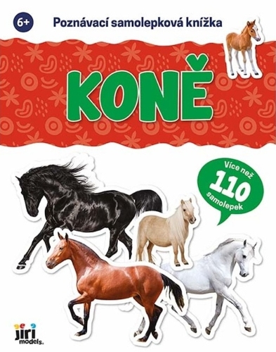 Levně Poznávací samolepková knížka - Koně