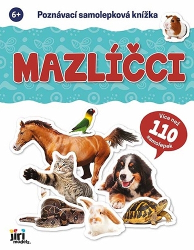 Levně Poznávací samolepková knížka - Mazlíčci