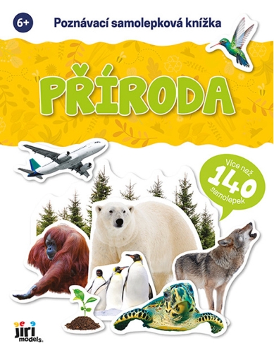 Levně Poznávací samolepková knížka - Příroda
