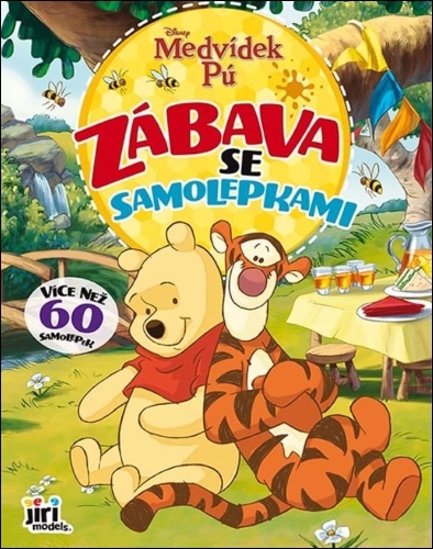 Levně Zábava se samolepkami Medvídek Pú