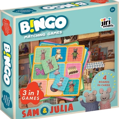 Levně Bingo Dům myšek Sam a Julie