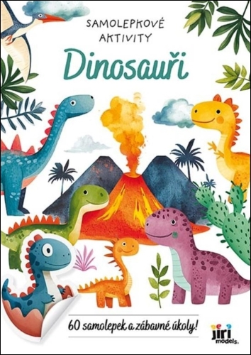 Levně Samolepkové aktivity - Dinosauři