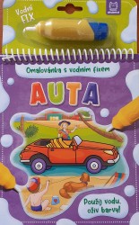 Auta - Omalovánka s vodním fixem | WIERZCHOWSKA, Barbar