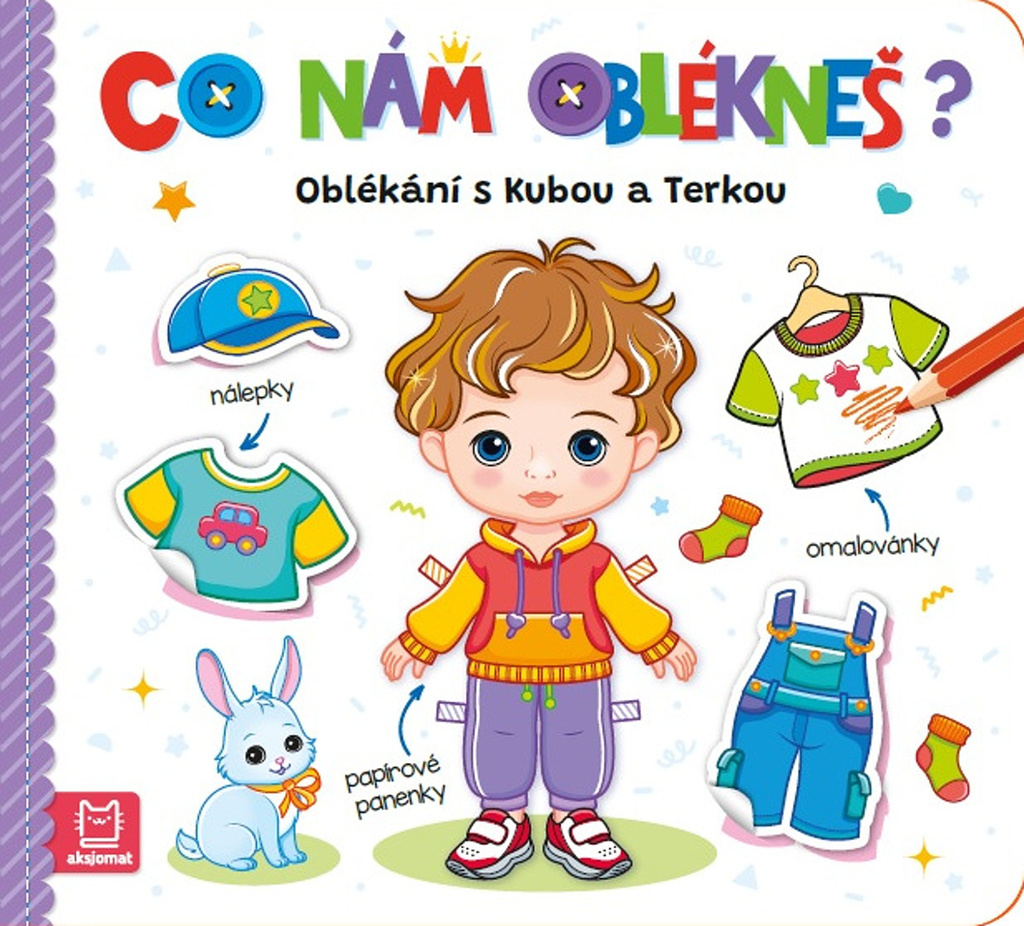 Levně Co nám oblékneš? - Oblékání s Kubou a Terkou
