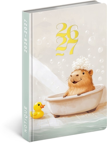 Levně 18měsíční diář – Kapybara 2026/2027