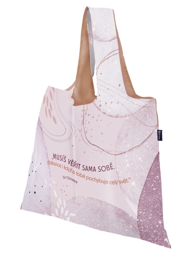 Nákupní skládací taška Musíš věřit sama sobě