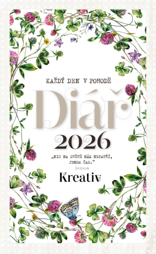 Levně Kreativ Diář 2026 - louka