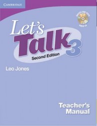 Let´s Talk - Teachers Manual 3 with Audio CD | JONES, Leo