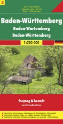 Bádensko-Württembersko 1:200 000
