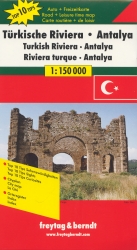 Türkische Riviera. Antalya 1 : 150 000