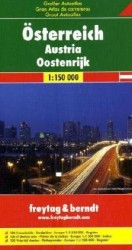 Levně Austria Great Road Atlas 1:150 000