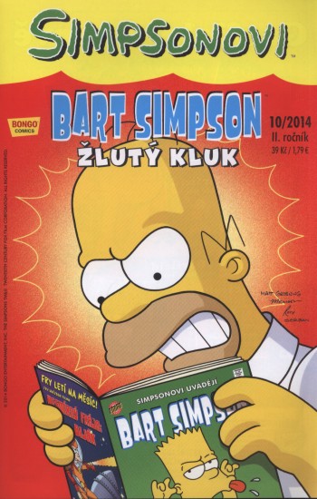 Bart Simpson 10/2014: Žlutý kluk