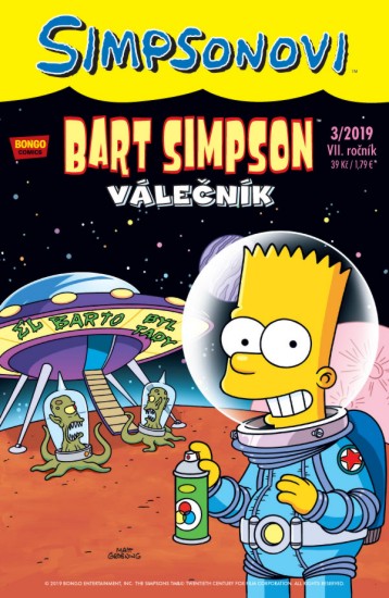 Levně Bart Simpson 3/2019: Válečník