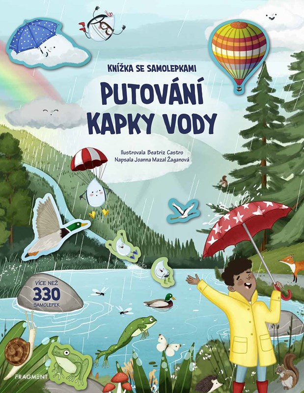 Levně Putování kapky vody - Knížka se samolepkami